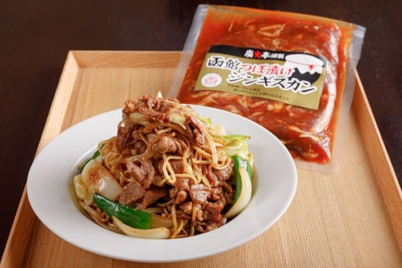 函館つぼ漬けジンギスカン