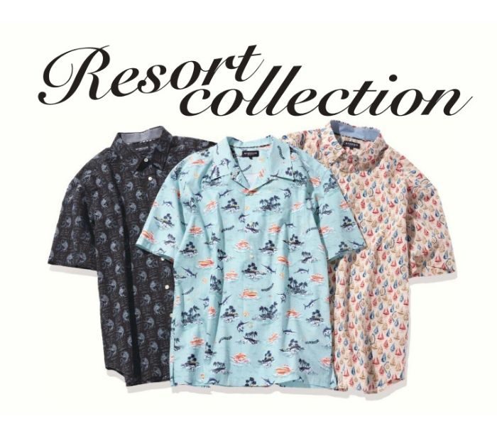 〈マックレガー〉リゾートシャツコレクション＆PEANATS×McGREGORコラボレーションTシャツ    