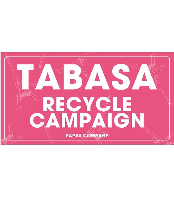 〈TABASA〉RECYCLE CAMPAIGN